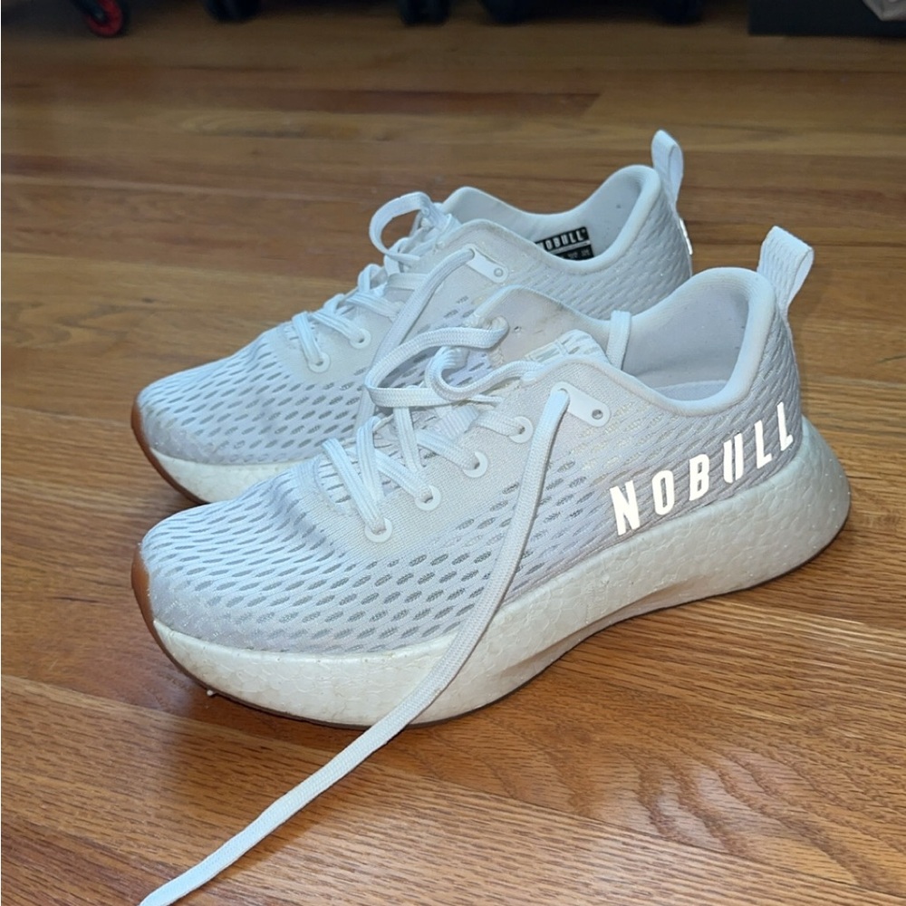 NOBULL Women's White Athletic Shoes